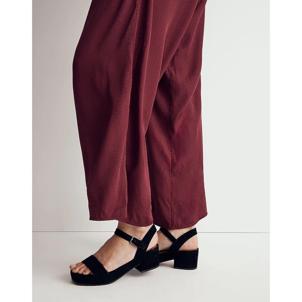 Madewell Item NH880 The Lina Platform Sandal in Suede, Defect Size 9H